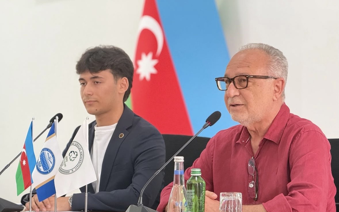 Tanımış jurnalist, səyyah Azər Qərib BDU tələbələri ilə görüşüb