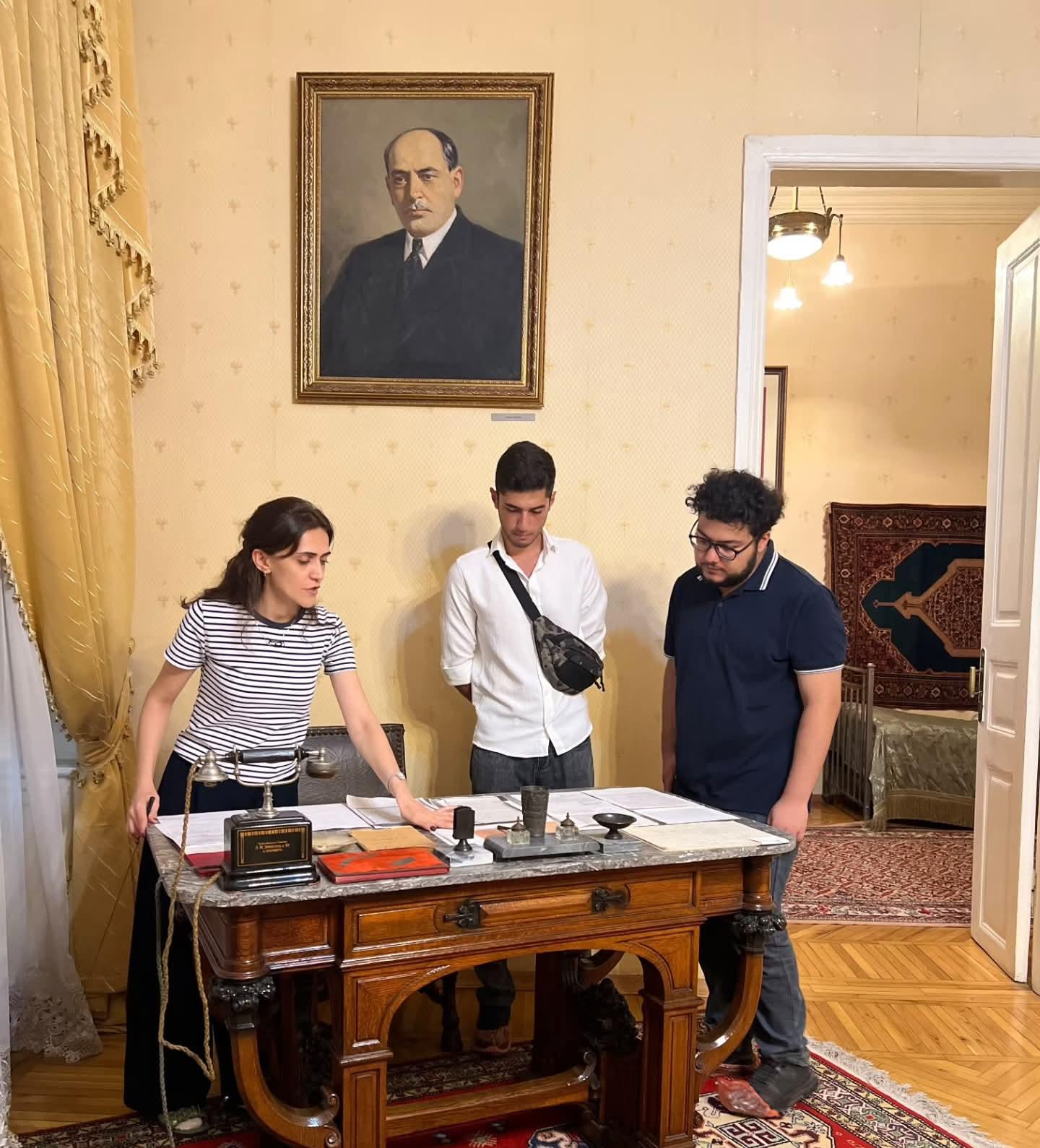 Nəriman Nərimanovun Xatirə Muzeyini xarici qonaqlar ziyarət edib