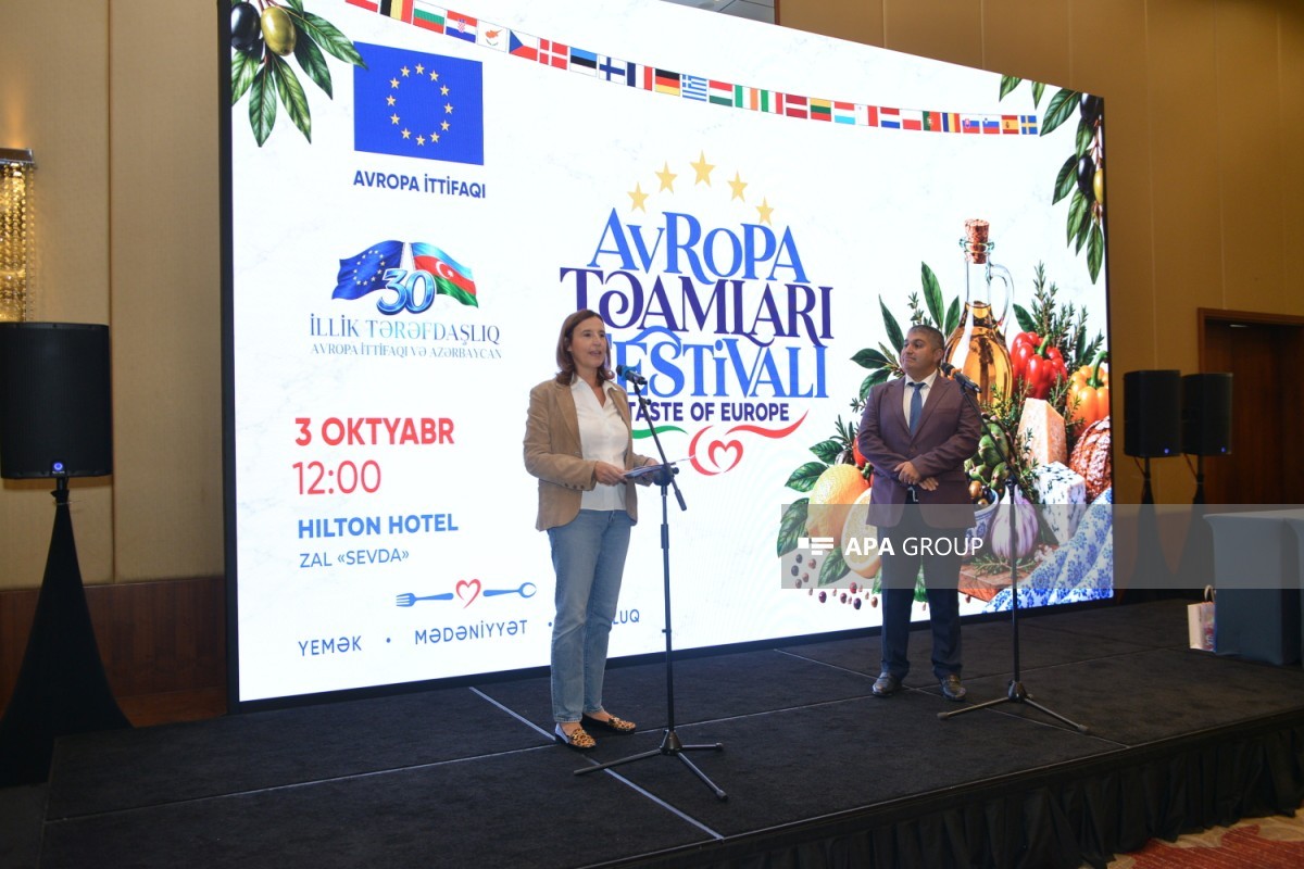 Bakıda ənənəvi “Avropa Təamları” Kulinariya Festivalının 4-cü buraxılışı keçirilir