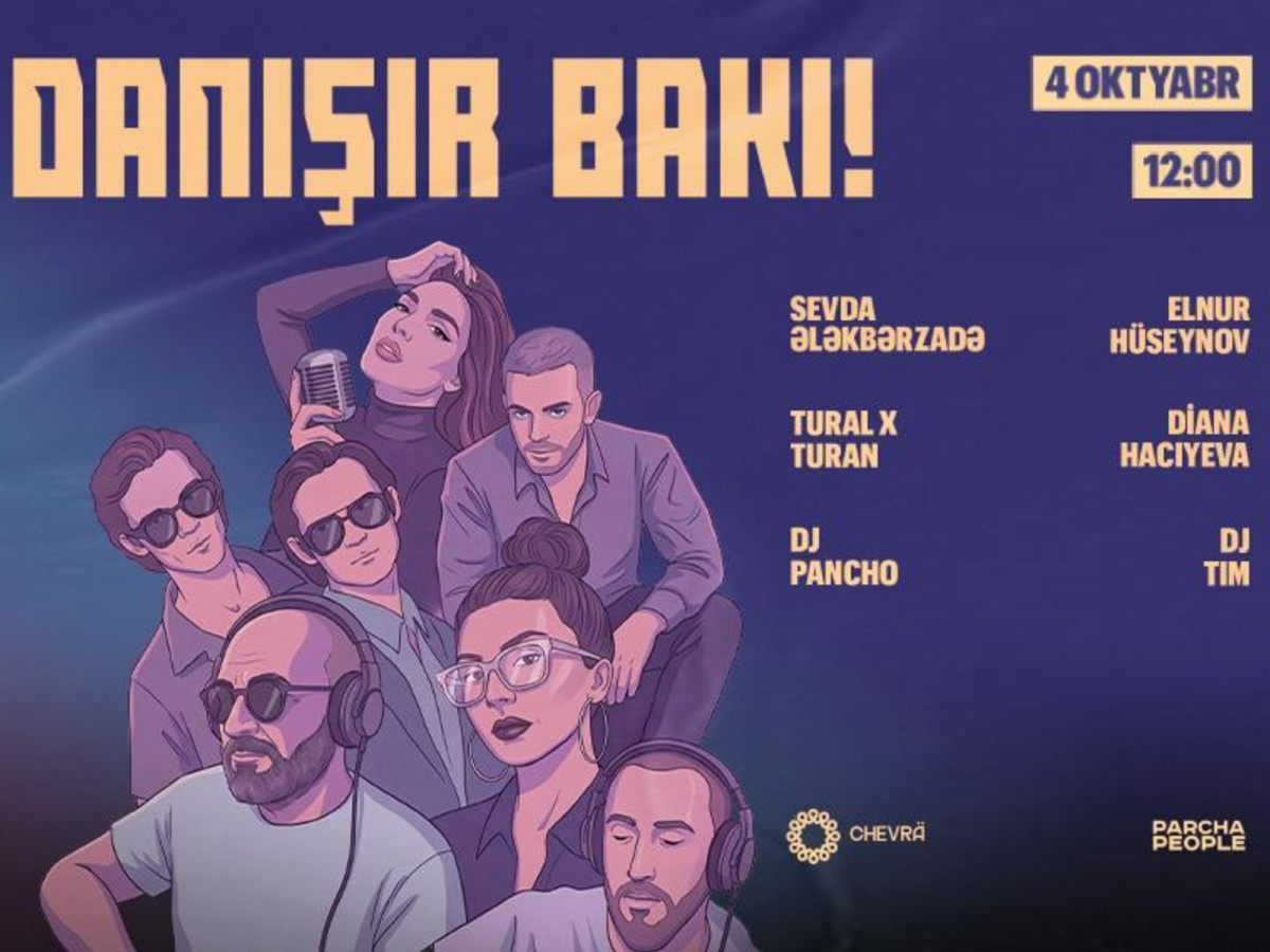 Paytaxtda bu gün “ Danışır Bakı “ festivalı keçirilib