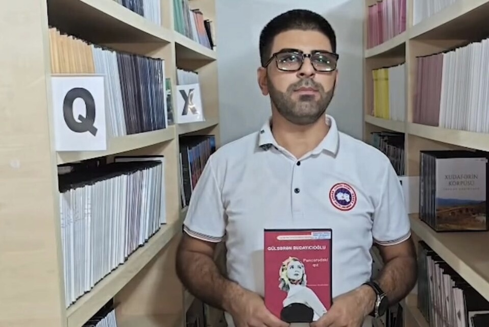 Gözdən Əlillər Kitabxanasında yeni kitabın video təqdimatı hazırlanıb