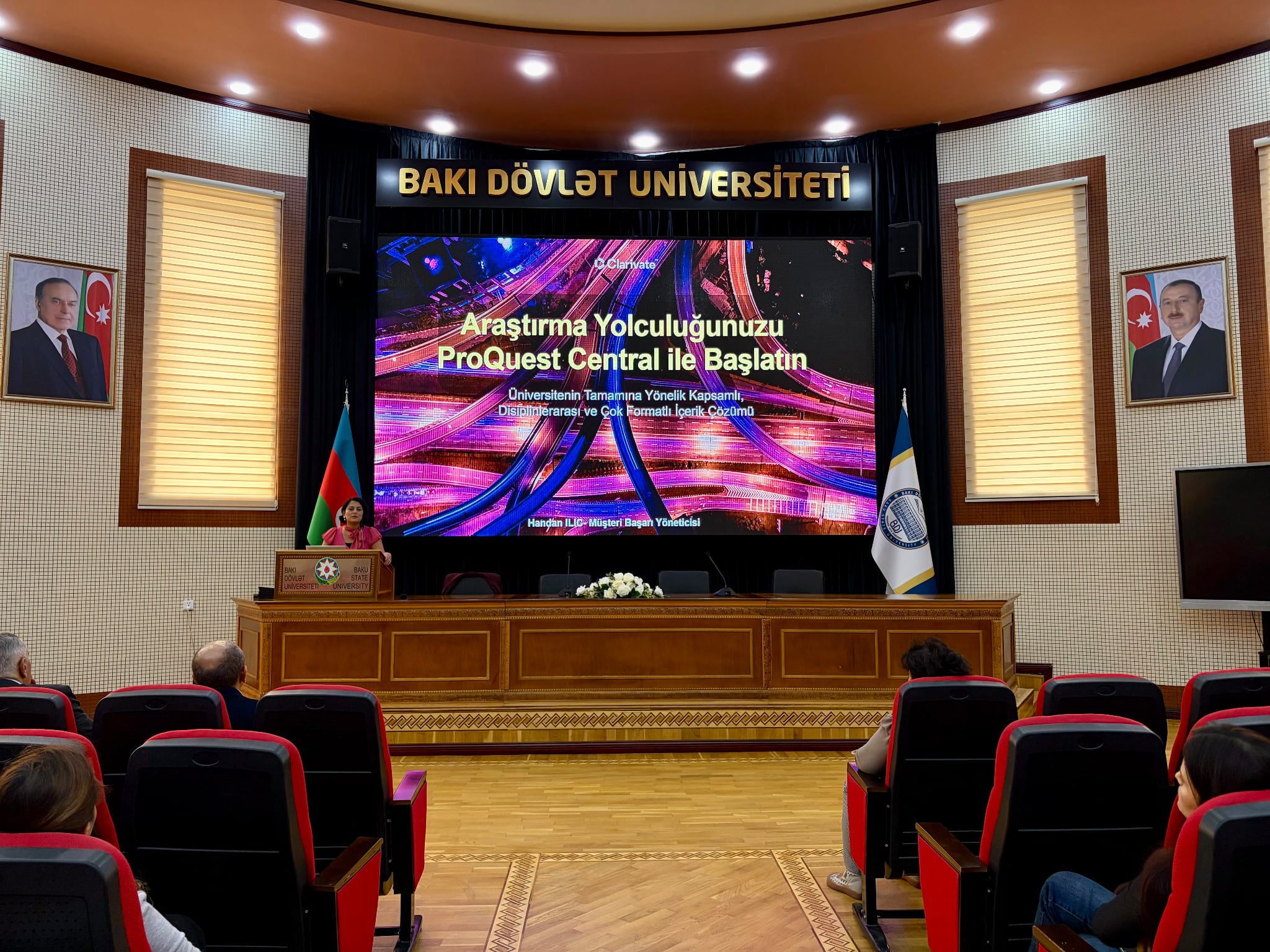 Bakı Dövlət Universitetində “Clarivate Günləri”