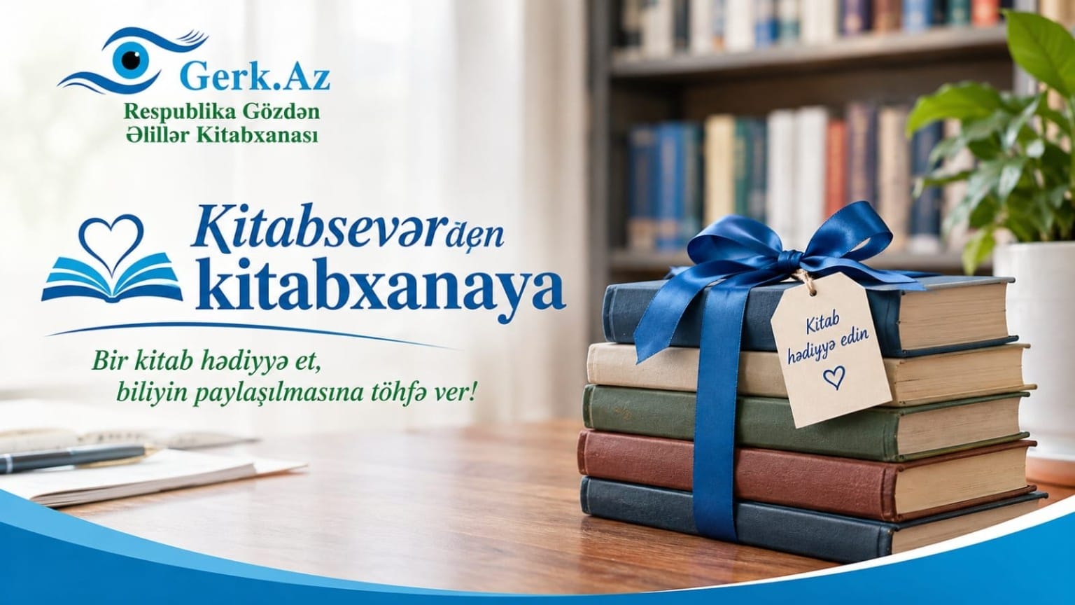 Kitablar səsli kitaba çevriləcək