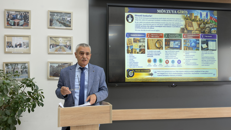 BDU-da elmi seminar