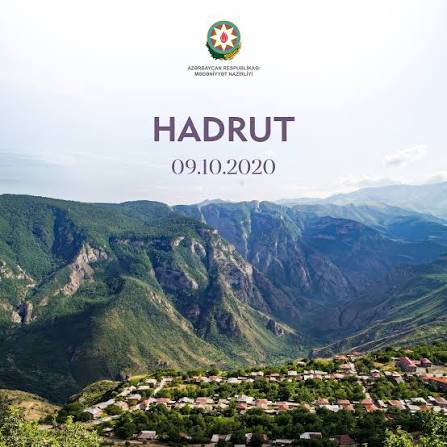 Hadrutun işğaldan azad olunmasından 6 il ötür