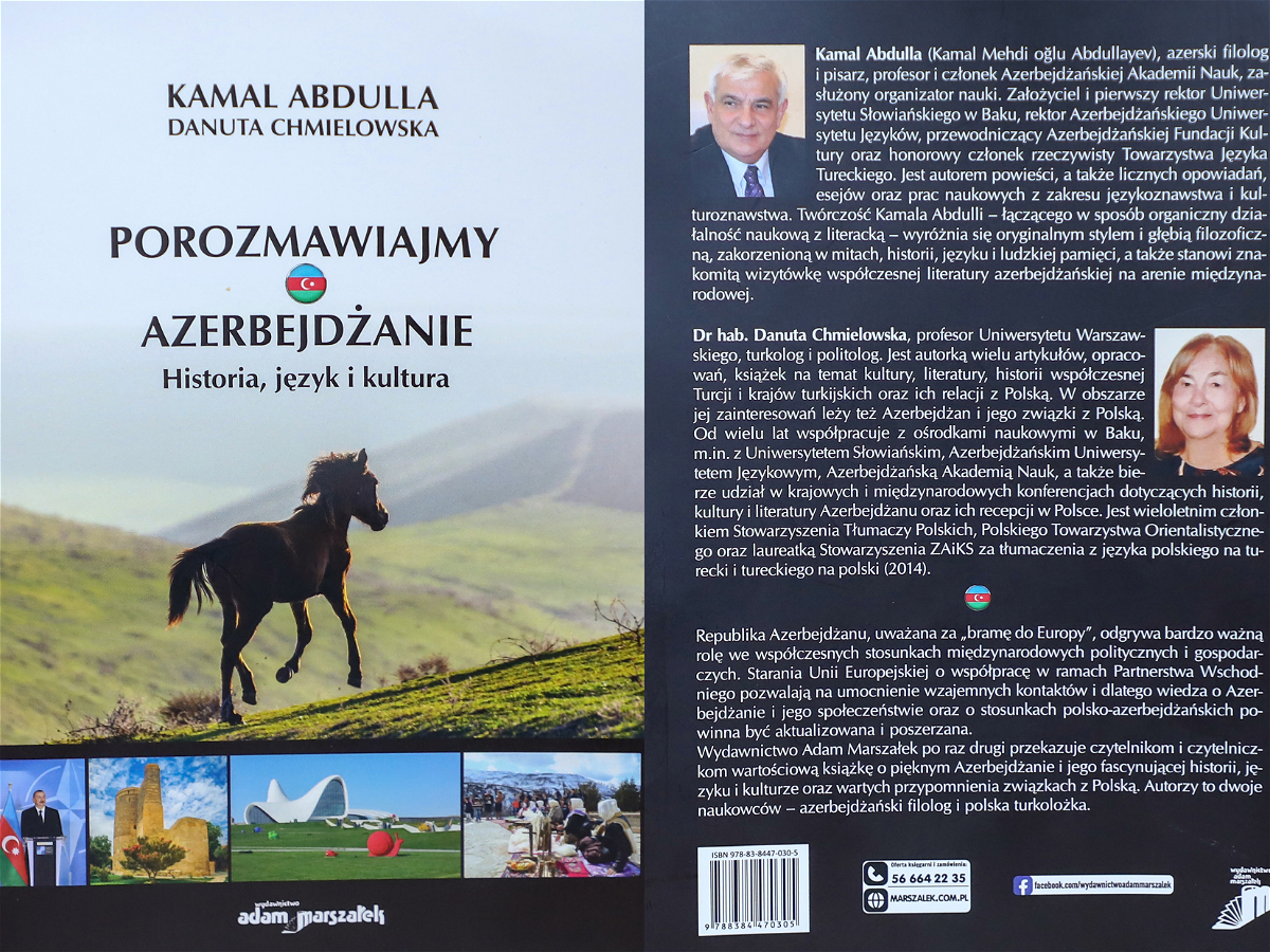 Kamal Abdullanın kitabı Polşada dərc olunub