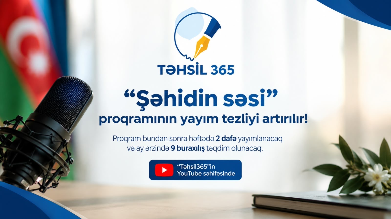 “Şəhidin səsi” proqramının yayım qrafiki dəyişdirildi