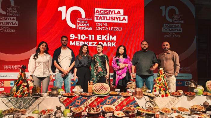 Azərbaycan Kulinariyası Adana Ləzzət festivalında təqdim olundu