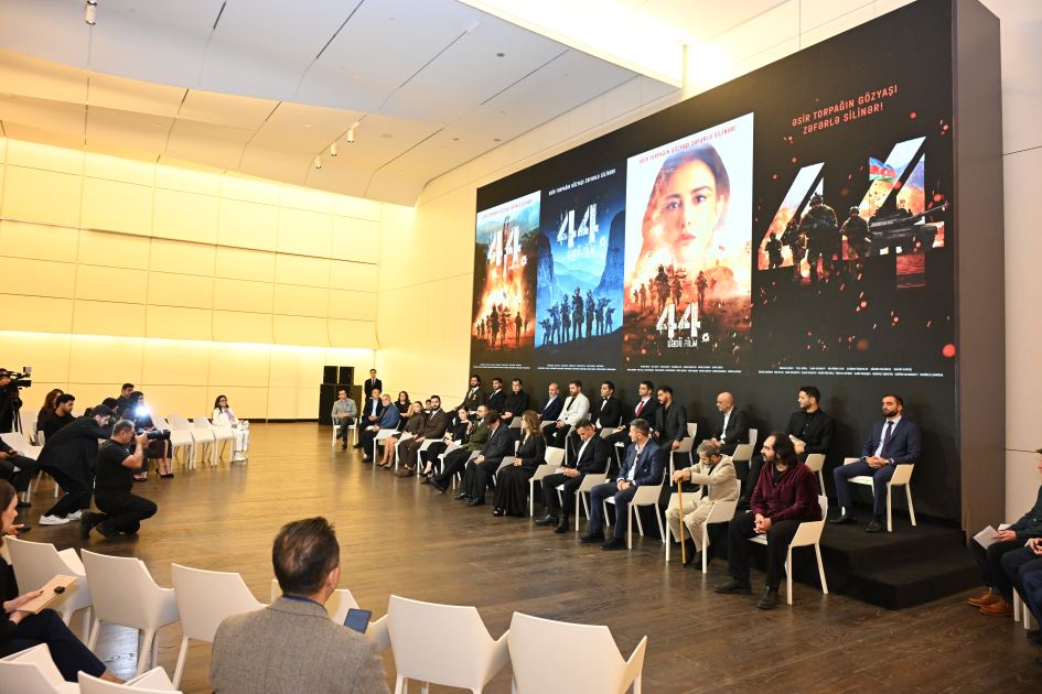 “44” bədii filmi ilə bağlı mətbuat konfransı təşkil olunub
