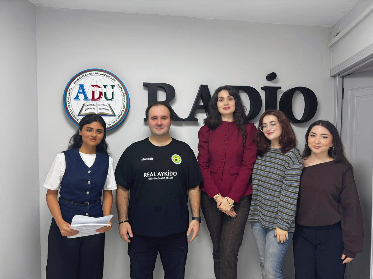 Fariz Abdullayev ADU Radiosunun qonağı oldu