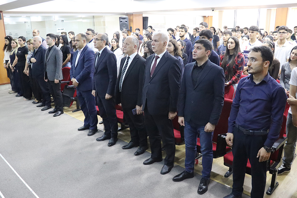 Azərbaycan Universitetində Müstəqilliyinin Bərpası Gününə həsr olunmuş tədbir keçirilib