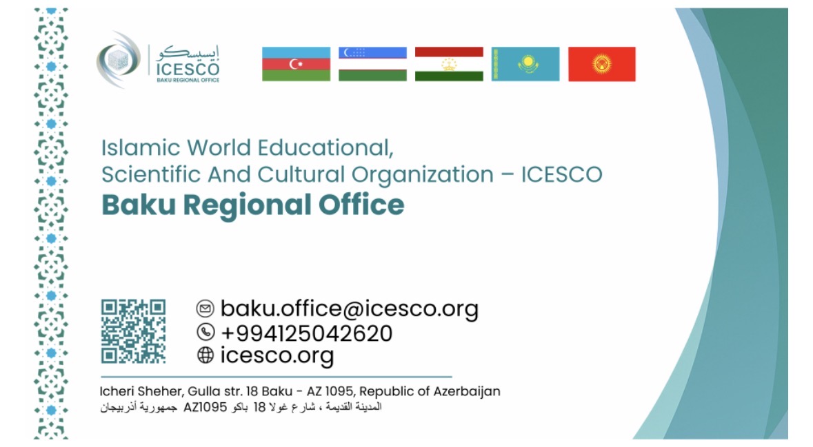 ICESCO-nun Bakı Regional Ofisi 12-ci Beynəlxalq Kitab Sərgisində xüsusi pavilyonla təmsil olunacaq