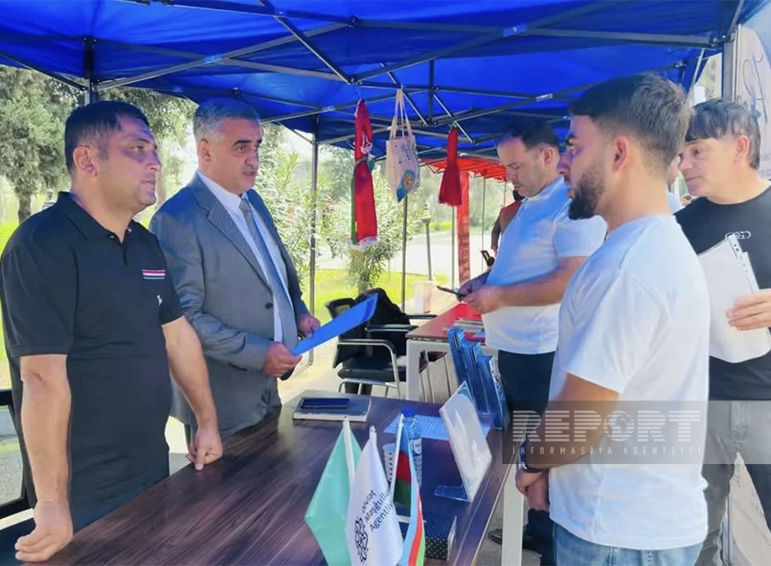 Cəlilabadda əmək yarmarkası keçirilib