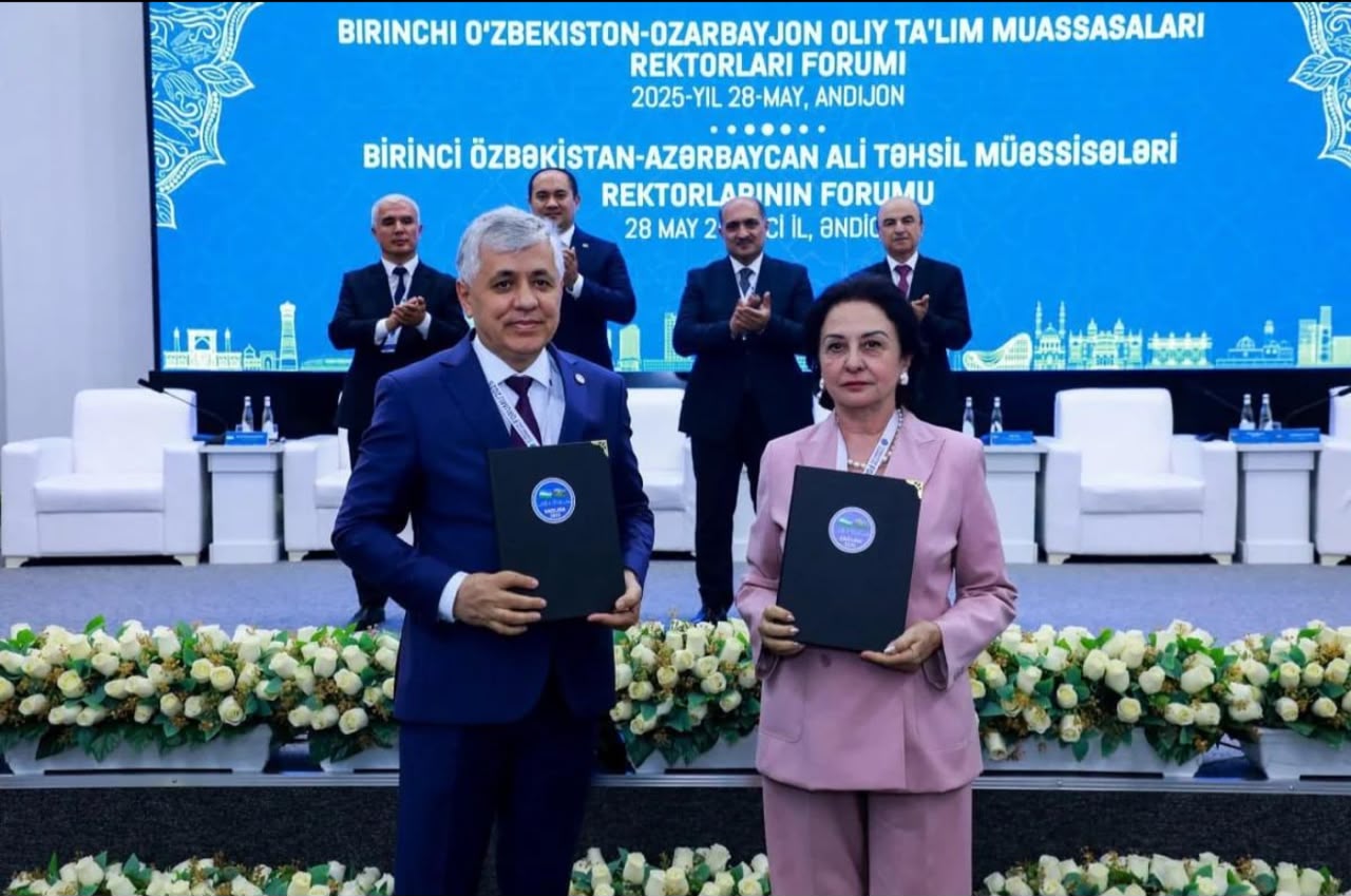 BDU Özbəkistanın 9 universiteti ilə əməkdaşlıq sazişləri imzalayıb