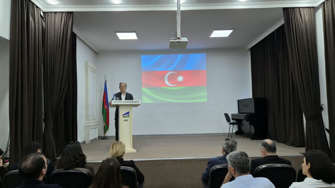 Qərbi Kaspi Universitetində YAP-ın VIII Qurultayından irəli gələn vəzifələr müzakirə olunub