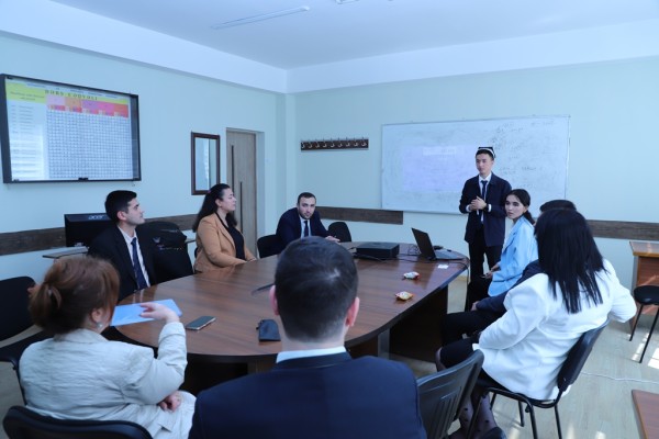 Orhun Mübadilə Proqramı çərçivəsində Kokand Universitetinin nümayəndəsi LDU-da olub
