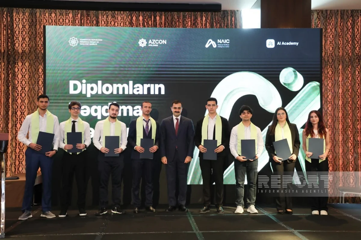 Milli Süni İntellekt Mərkəzinin "AI Academy" proqramının ilk buraxılışı baş tutub