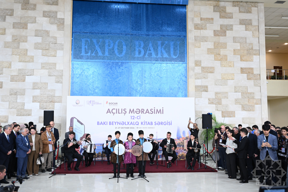  XII Beynəlxalq Kitab Sərgisi fəaliyyətə başlayıb