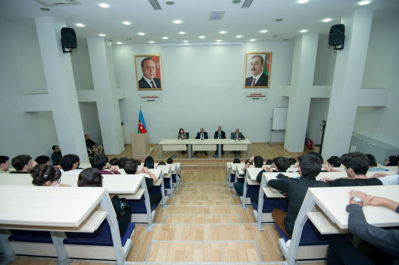 PKTU-BMU Mühəndislik fakültəsinin tələbələri ilə görüşüb - FOTO