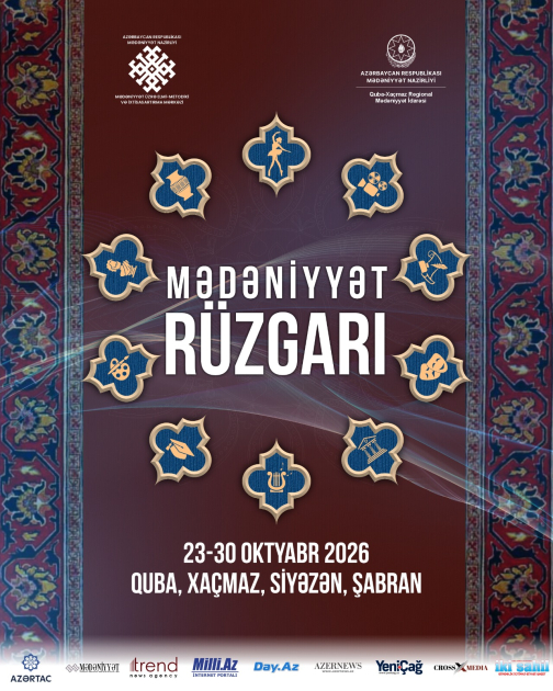 MEMİM-in “Mədəniyyət rüzgarı” Quba-Xaçmaz-da keçiriləcək