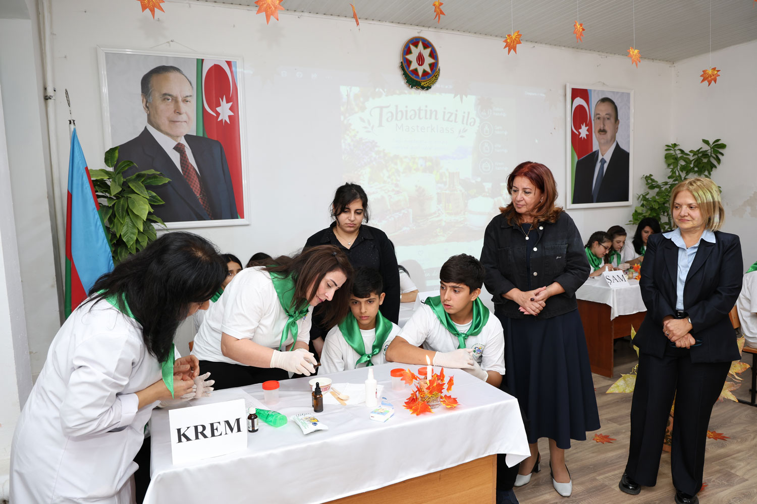 “Təbiətin izi ilə” adlı master-klass keçirilib
