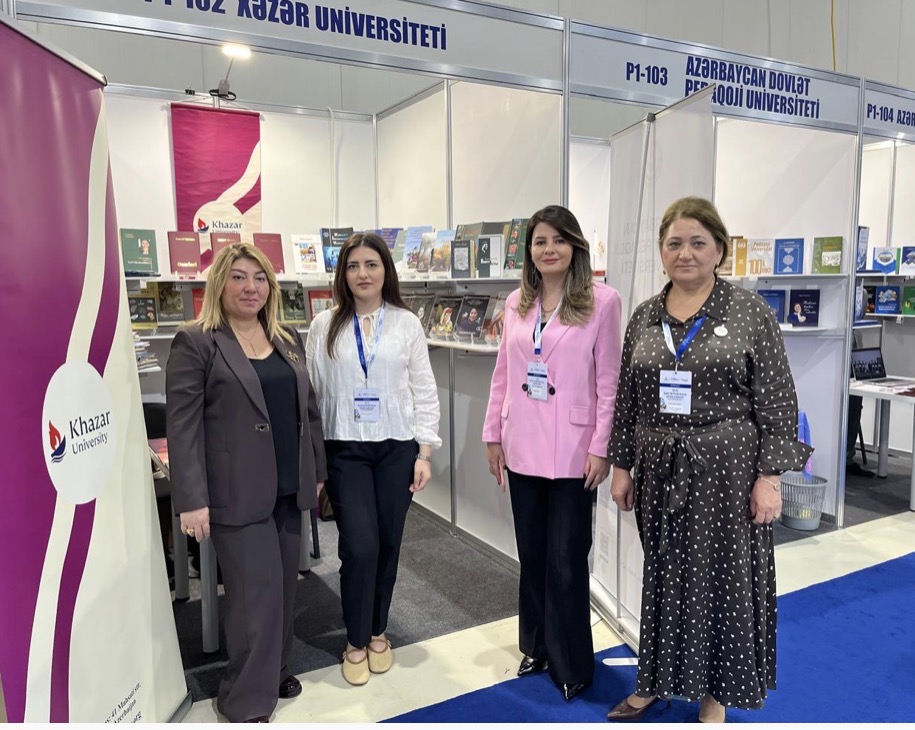 Xəzər Universiteti XII Bakı Beynəlxalq Kitab Sərgisində təmsil olunur