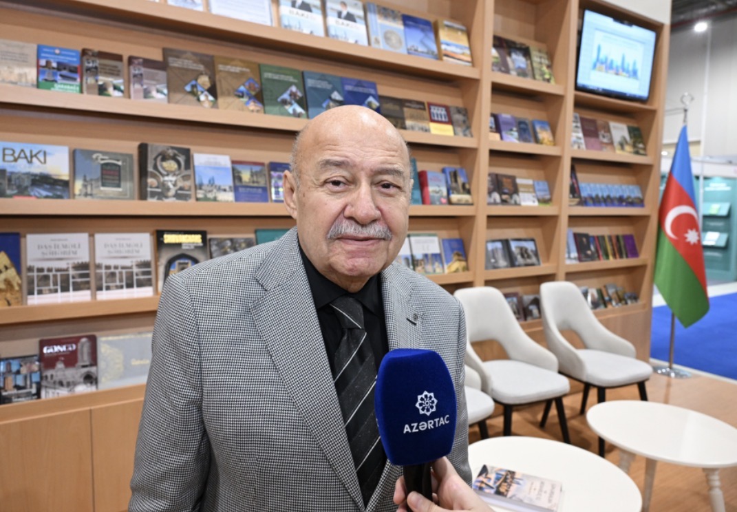 Elbay Qasımzadə: “Şəhərsalma və Memarlıq İli” biblioqrafiyası memarlıq tarixinin öyrənilməsi üçün əhəmiyyətlidir