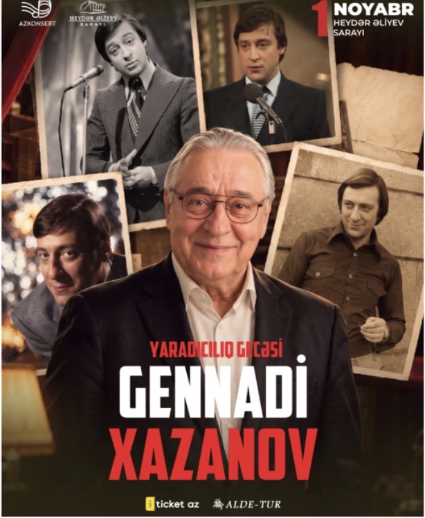 Bakıda Gennadi Xazanovun solo gecəsi keçiriləcək