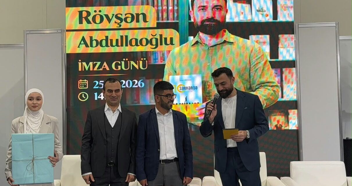“Qorxular” adlı kitabının səsli versiyası təqdim edilib