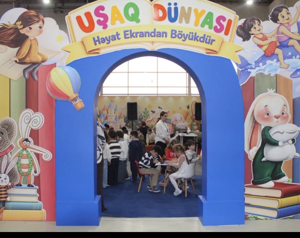 Beynəlxalq Kitab Sərgisində Respublika Uşaq Kitabxanasının stendi böyük maraq doğurub
