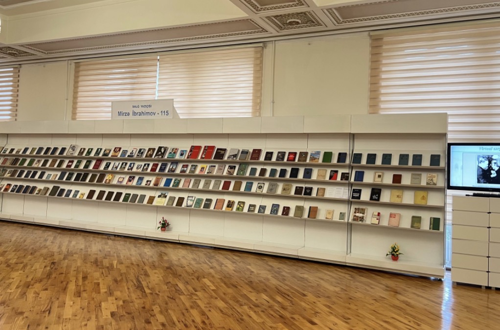 Milli Kitabxanada Mirzə İbrahimovun 115 illiyinə həsr olunmuş sərgi açılıb