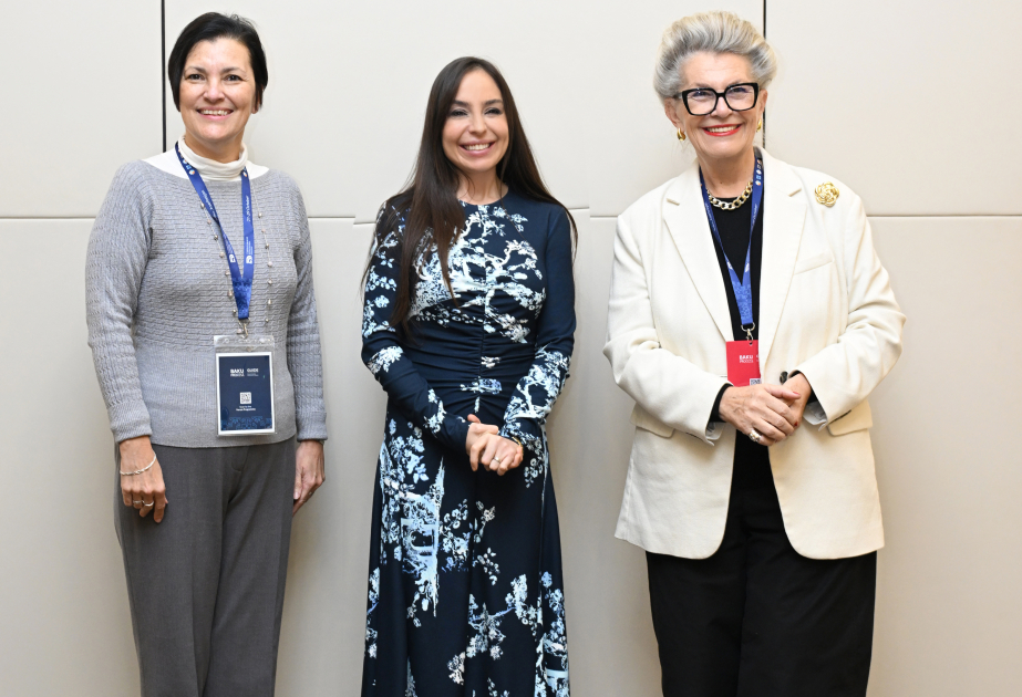 Leyla Əliyeva UNESCO-nun Baş direktorunun müavini Asa Regner ilə görüşüb