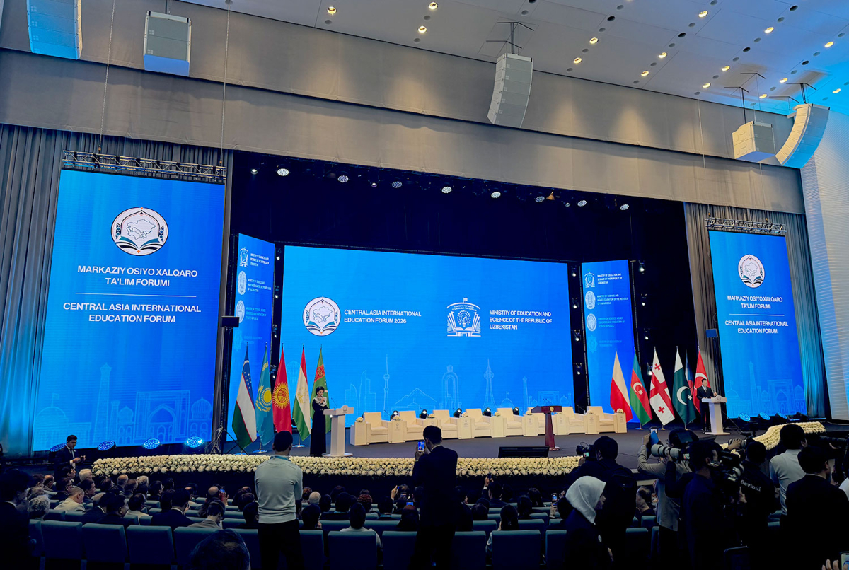 Nazirlik Mərkəzi Asiya Beynəlxalq Təhsil Forumunda iştirak edib