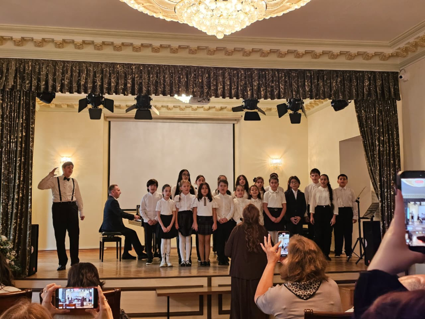 “Qələmdən – notlara: uşaq mahnıları” adlı konsert keçirilib